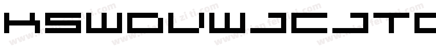 KSWDVWJCJT0 31 00字体转换